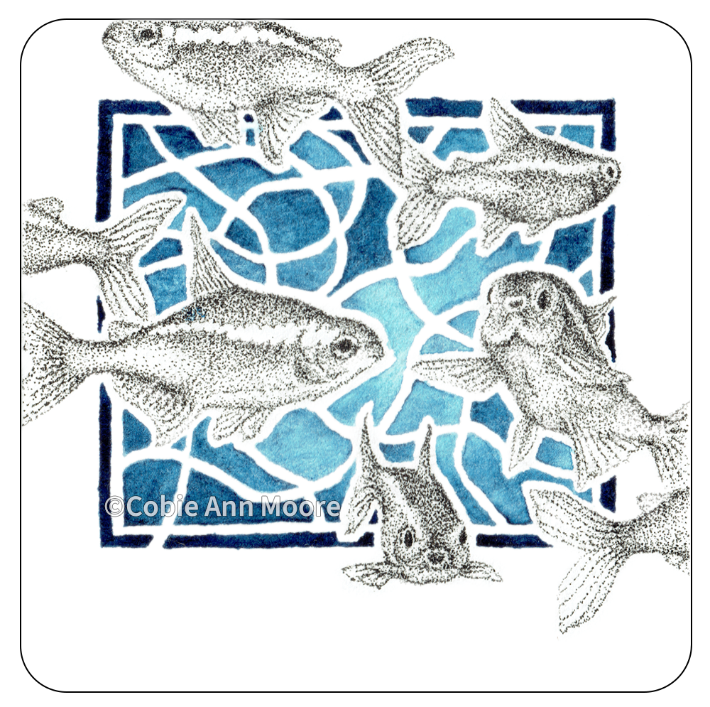 Neon Tetras (Mini Print)