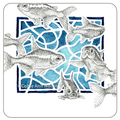 Neon Tetras (Mini Print)